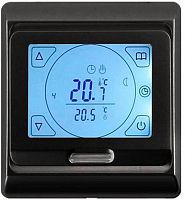 Терморегулятор сенсорный Menred E91.716 датчик воздуха 3,6кВт 16А черный картинка 